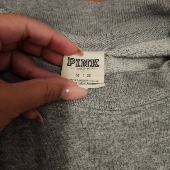 Pink crewneck sweater - Picture 2 of 2